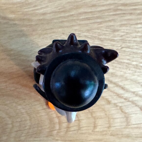 PEZ Candy Dispenser Meet the Robinsons Bowler Hat Guy, Orange Stem, China, 2007 - Picture 10 of 16